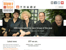 Tablet Screenshot of blowthefuse.com